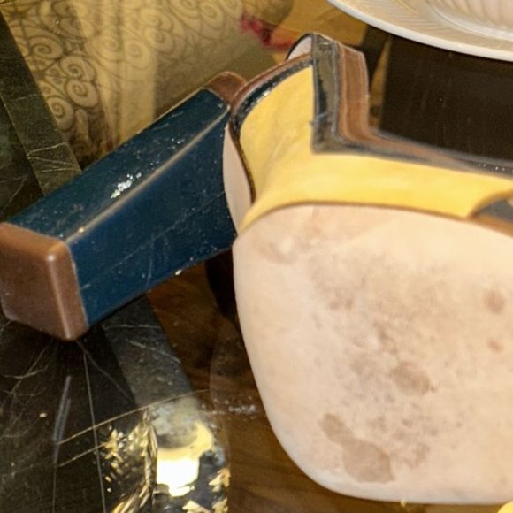 Cole Haan Women's Multi-Colored Square-Heeled Sandal - Picture 8 of 9